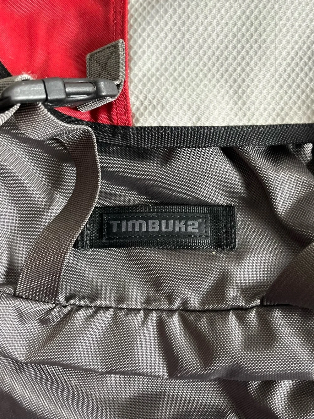Timbuk2 Gray & Red Backpack
